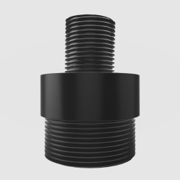 Adapter prigušivača 1/2″-20 UNF na M23x1 (kao Huben K1) - Price: €22 - Huben