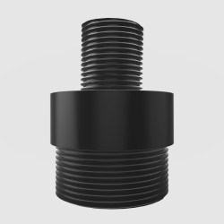 Prosarmogéas sigastíra 1/2″-20 UNF se M23x1 (ópos to Huben K1) - Price: €22 - Huben