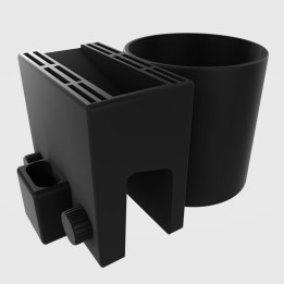 Držač za piće & 4-u-1 organizator za Audi TT Mk2 (8J) – Središnja konzola - Price: €35 - 