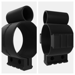 AEA Challenger PRO cinghia del fusto con 1 e 3 binari Picatinny - Price: €32 - AEA Airguns