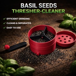 Basil Seed Thresher-Cleaner