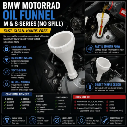 BMW Motorrad 🏍️ Öleinfülltrichter – M- und S-Serie