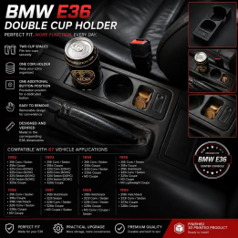 BMW E36 Getränkehalter