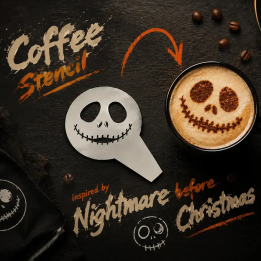 Szablon do kawy Nightmare Before Christmas Jack