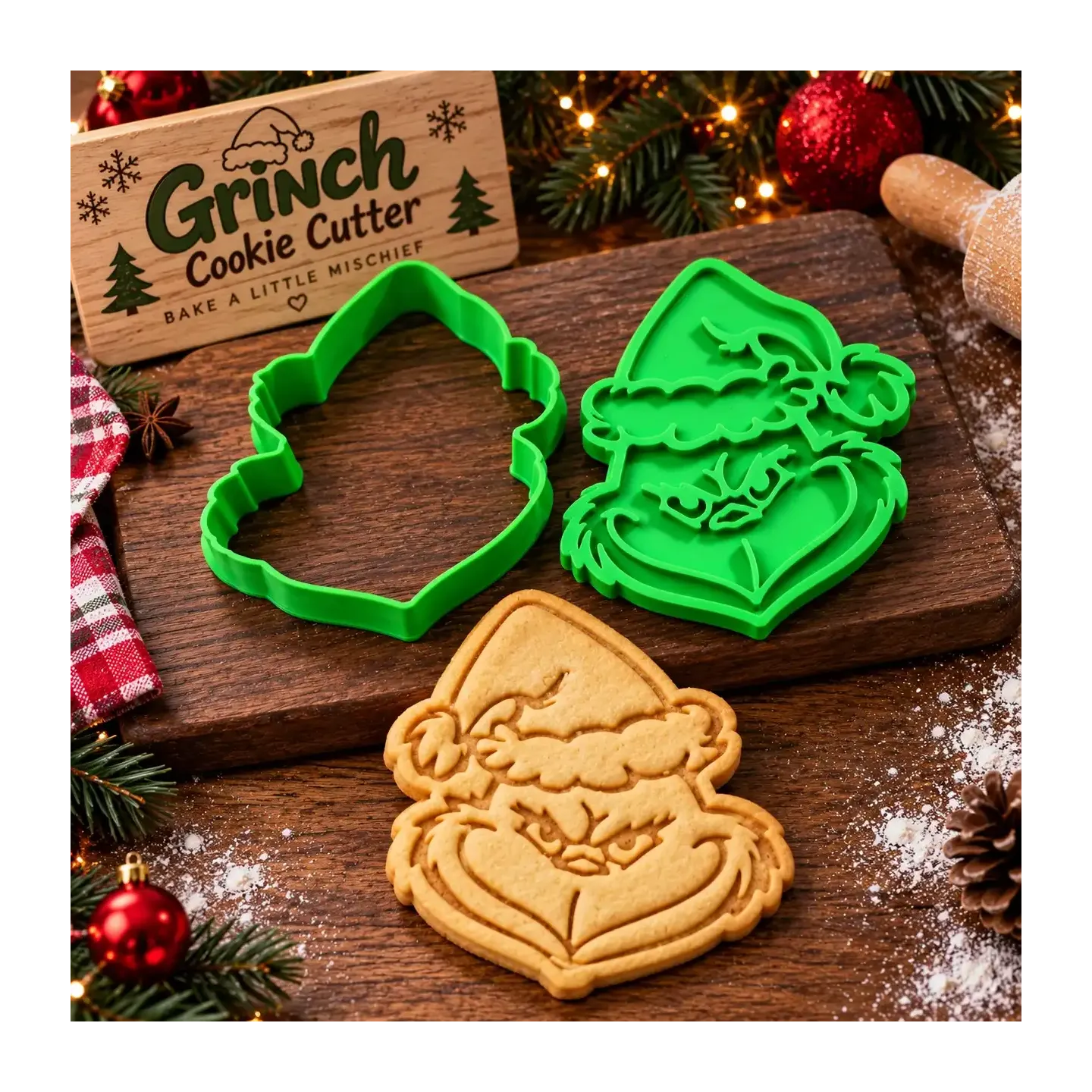 Vykrajovátko na cukroví Grinch