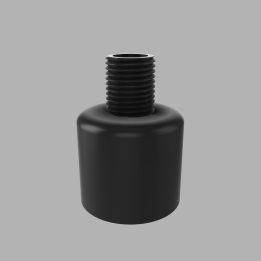 Schalldämpferadapter M18x1 Innengewinde auf 1/2-20 UNF Außengewinde